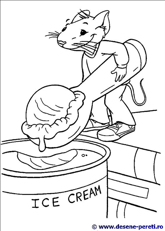 stuart little desene colorat